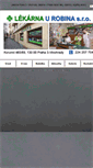 Mobile Screenshot of lekarnapraha3.cz